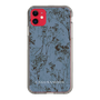 Slim Protection Case［ LAGUNAMOON - Botanical - Blue ］