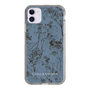 Slim Protection Case［ LAGUNAMOON - Botanical - Blue ］