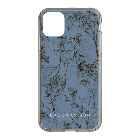 Slim Protection Case［ LAGUNAMOON - Botanical - Blue ］