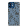 Slim Protection Case［ LAGUNAMOON - Botanical - Blue ］