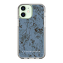 Slim Protection Case［ LAGUNAMOON - Botanical - Blue ］