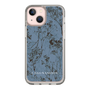 Slim Protection Case［ LAGUNAMOON - Botanical - Blue ］