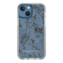 Slim Protection Case［ LAGUNAMOON - Botanical - Blue ］