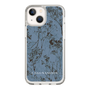 Slim Protection Case［ LAGUNAMOON - Botanical - Blue ］