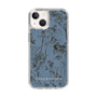 Slim Protection Case［ LAGUNAMOON - Botanical - Blue ］