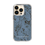 Slim Protection Case［ LAGUNAMOON - Botanical - Blue ］