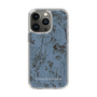 Slim Protection Case［ LAGUNAMOON - Botanical - Blue ］