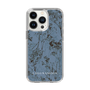 Slim Protection Case［ LAGUNAMOON - Botanical - Blue ］