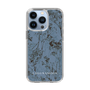 Slim Protection Case［ LAGUNAMOON - Botanical - Blue ］