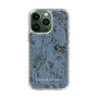 Slim Protection Case［ LAGUNAMOON - Botanical - Blue ］
