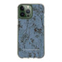 Slim Protection Case［ LAGUNAMOON - Botanical - Blue ］