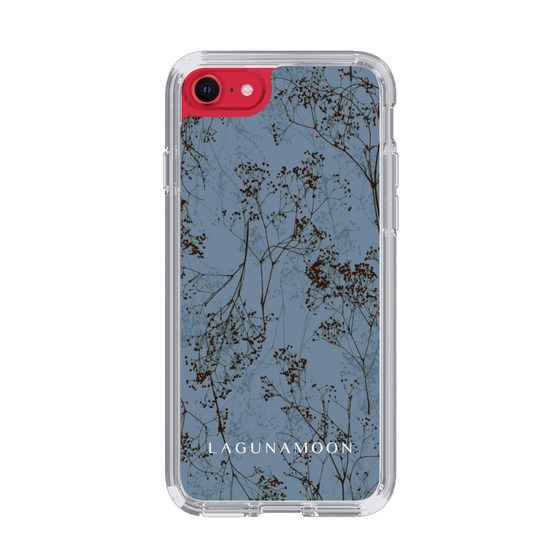 Slim Protection Case［ LAGUNAMOON - Botanical - Blue ］
