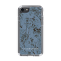 Slim Protection Case［ LAGUNAMOON - Botanical - Blue ］