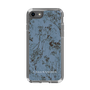 Slim Protection Case［ LAGUNAMOON - Botanical - Blue ］