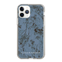 Slim Protection Case［ LAGUNAMOON - Botanical - Blue ］