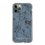 Slim Protection Case［ LAGUNAMOON - Botanical - Blue ］