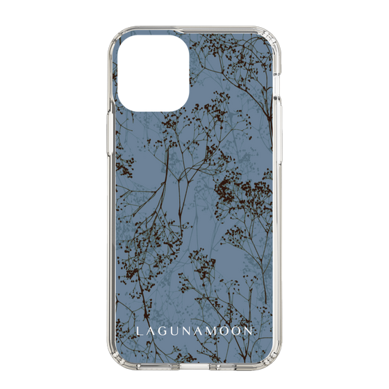 Slim Protection Case［ LAGUNAMOON - Botanical - Blue ］