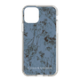 Slim Protection Case［ LAGUNAMOON - Botanical - Blue ］