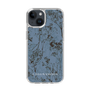 Slim Protection Case［ LAGUNAMOON - Botanical - Blue ］