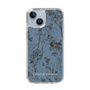 Slim Protection Case［ LAGUNAMOON - Botanical - Blue ］