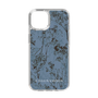 Slim Protection Case［ LAGUNAMOON - Botanical - Blue ］