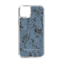 Slim Protection Case［ LAGUNAMOON - Botanical - Blue ］