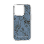 Slim Protection Case［ LAGUNAMOON - Botanical - Blue ］