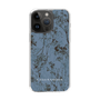 Slim Protection Case［ LAGUNAMOON - Botanical - Blue ］