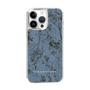 Slim Protection Case［ LAGUNAMOON - Botanical - Blue ］