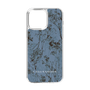 Slim Protection Case［ LAGUNAMOON - Botanical - Blue ］