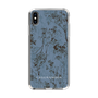 Slim Protection Case［ LAGUNAMOON - Botanical - Blue ］