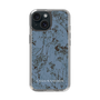 Slim Protection Case［ LAGUNAMOON - Botanical - Blue ］