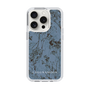 Slim Protection Case［ LAGUNAMOON - Botanical - Blue ］