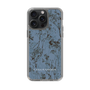 Slim Protection Case［ LAGUNAMOON - Botanical - Blue ］
