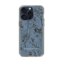 Slim Protection Case［ LAGUNAMOON - Botanical - Blue ］