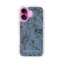 Slim Protection Case［ LAGUNAMOON - Botanical - Blue ］
