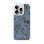 Slim Protection Case［ LAGUNAMOON - Botanical - Blue ］