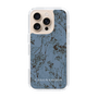 Slim Protection Case［ LAGUNAMOON - Botanical - Blue ］