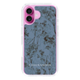 Slim Protection Case［ LAGUNAMOON - Botanical - Blue ］