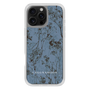 Slim Protection Case［ LAGUNAMOON - Botanical - Blue ］