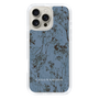 Slim Protection Case［ LAGUNAMOON - Botanical - Blue ］