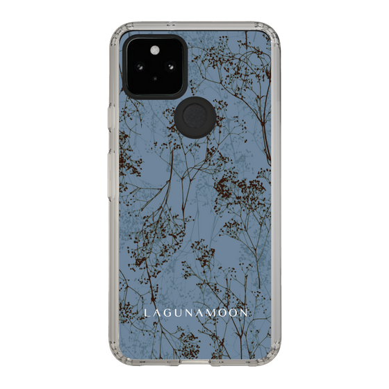 Slim Protection Case［ LAGUNAMOON - Botanical - Blue ］