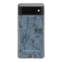 Slim Protection Case［ LAGUNAMOON - Botanical - Blue ］