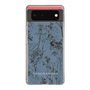 Slim Protection Case［ LAGUNAMOON - Botanical - Blue ］