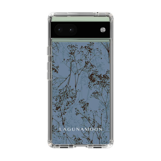 Slim Protection Case［ LAGUNAMOON - Botanical - Blue ］