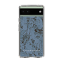 Slim Protection Case［ LAGUNAMOON - Botanical - Blue ］