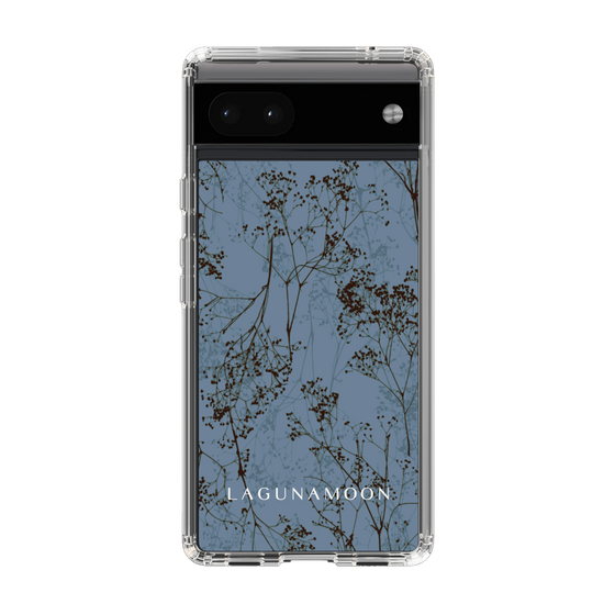 Slim Protection Case［ LAGUNAMOON - Botanical - Blue ］