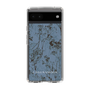 Slim Protection Case［ LAGUNAMOON - Botanical - Blue ］