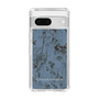 Slim Protection Case［ LAGUNAMOON - Botanical - Blue ］
