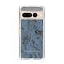 Slim Protection Case［ LAGUNAMOON - Botanical - Blue ］